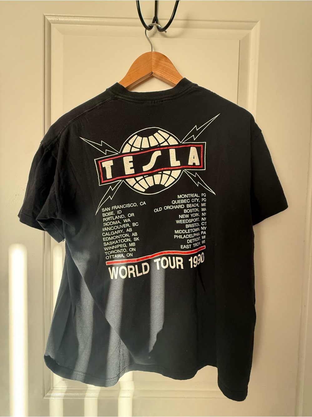 90s Tesla Tour Tee - Picture 2 of 4